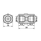 fékcső toldó egyenes 10x1 03.3511-0800.1