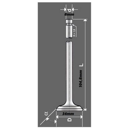 szelep szív. 1.6D 1 ékes 068109601