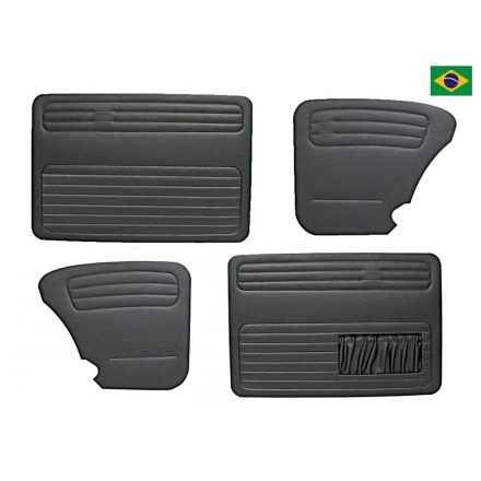 kárpit T1 67- set/4 feket zseb AC898200