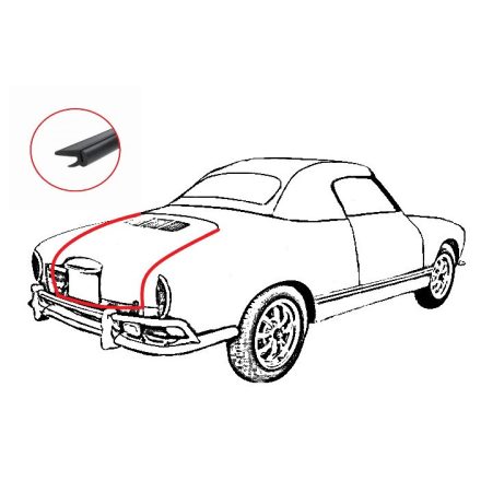 motorháztető gumi KG 141827705A