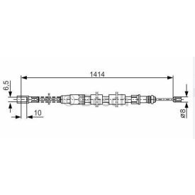 kézifékbow.T2 79-90 251609701C