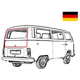 ajtógumi T2 hátsó 8/71-79 27532