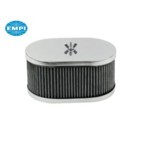 levegőszűrő króm W40-44 ovál 04159