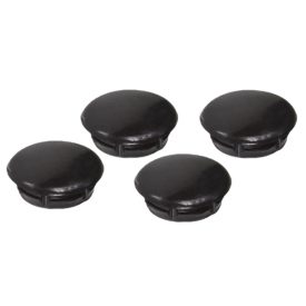 ajtócsavar kupak fekete s/4 00716