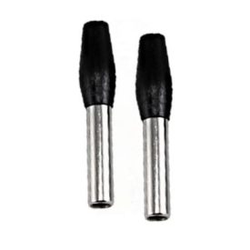 ajtógomb króm-fekete 00527