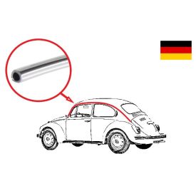 eresz díszléc króm 6,3m 00959